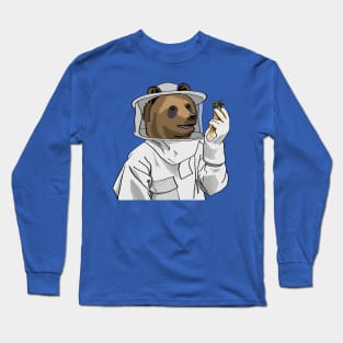 Beekeeper Bear Long Sleeve T-Shirt